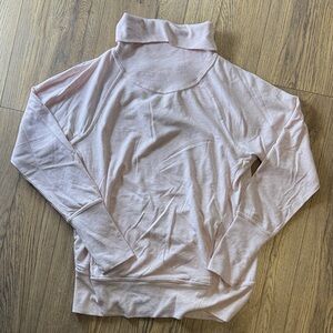Yogalicious Blush Turtleneck Long Sleeve Shirt